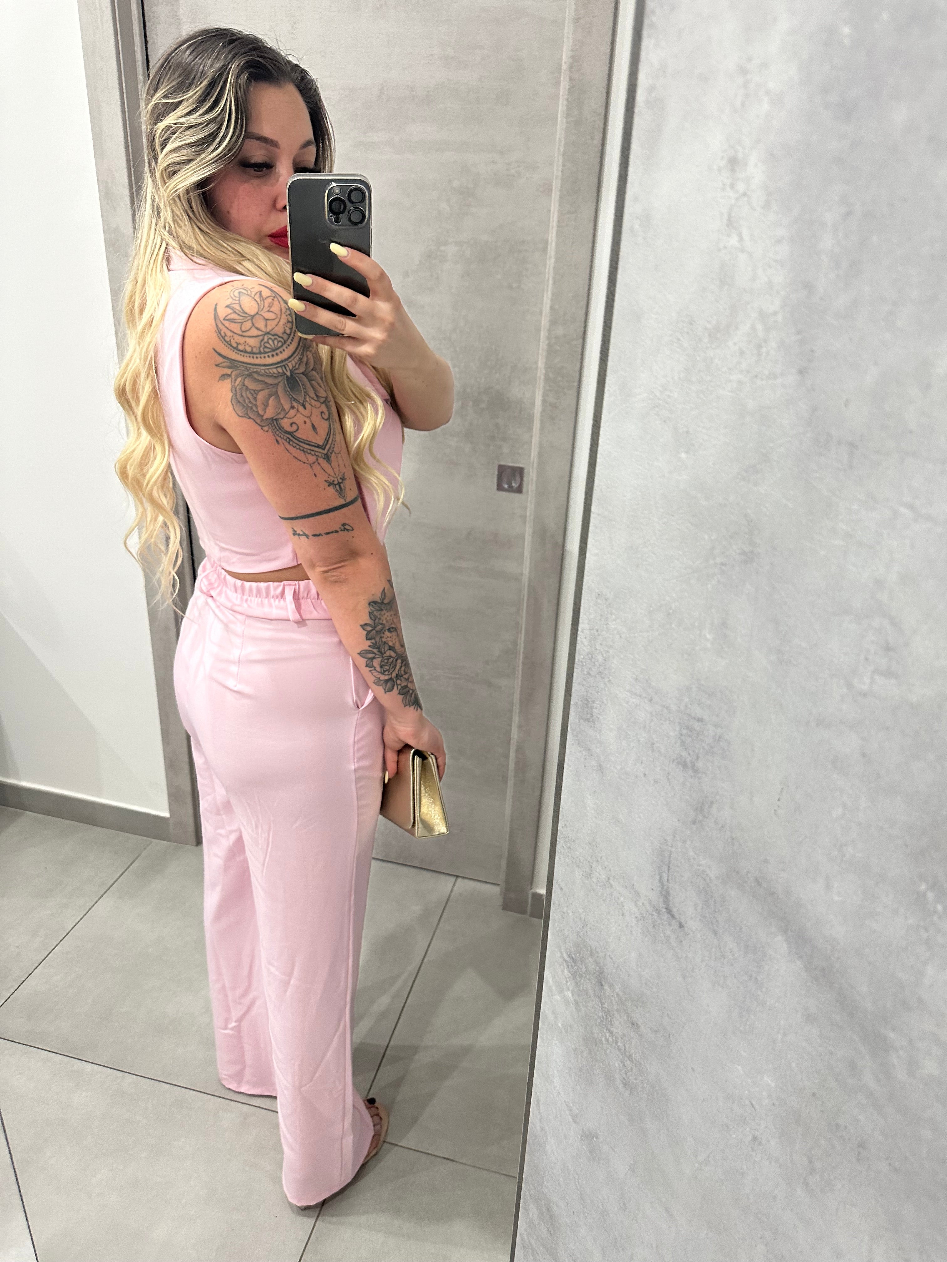 Coordinato rosa